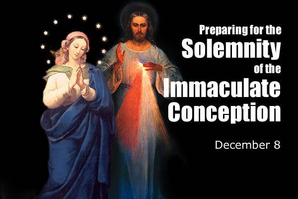 Preparing for the Solemnity of the Immaculate Conception, Dec. 8 | The  Divine Mercy